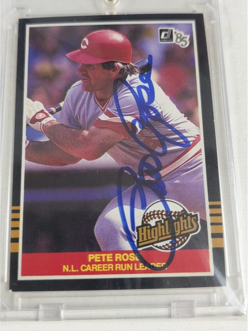 Huge Lot ~ Collection of Pete Rose Baseball Cards With Auto 1971, Book & Box Set